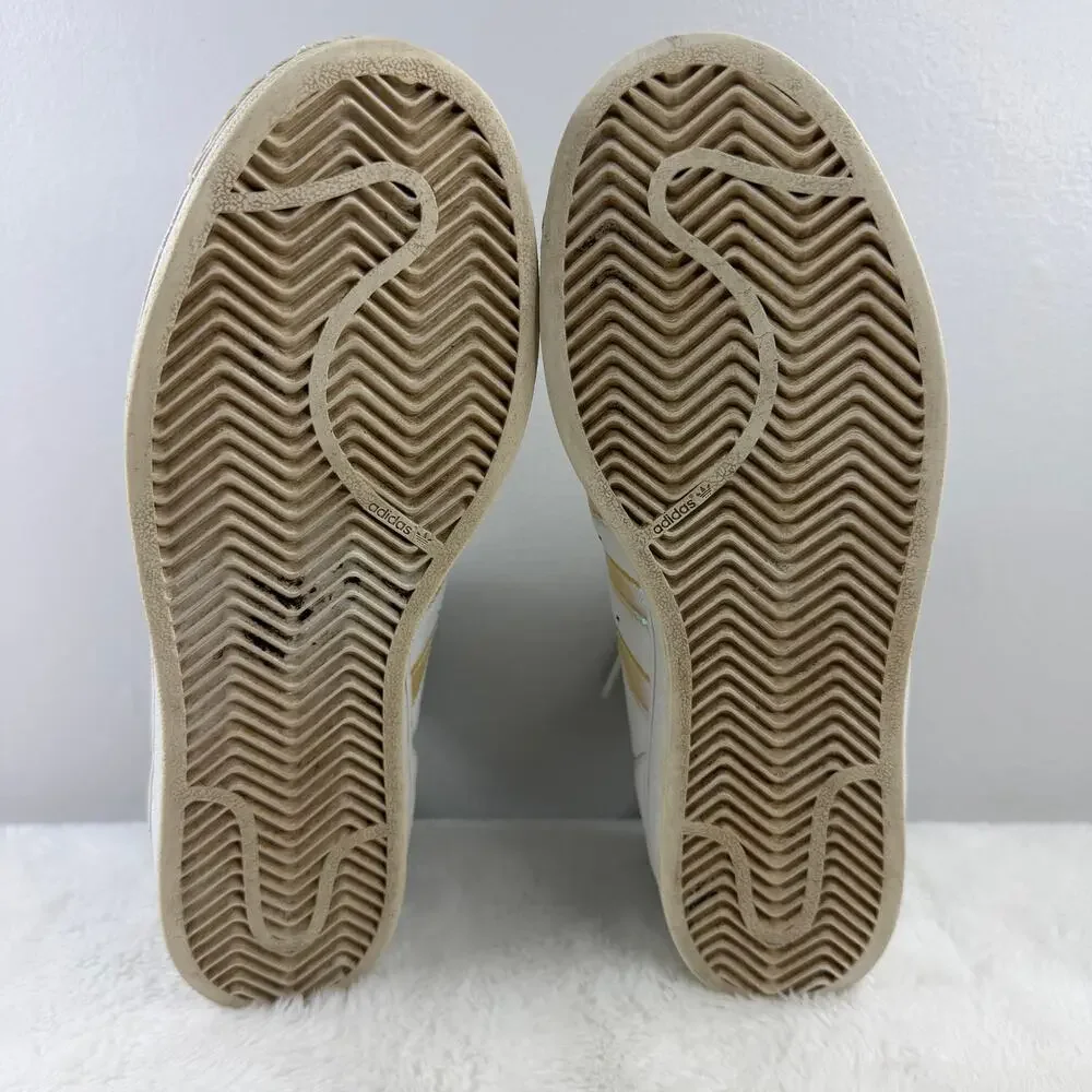 Adidas Superstar Low Youth White Iridescent Size 7